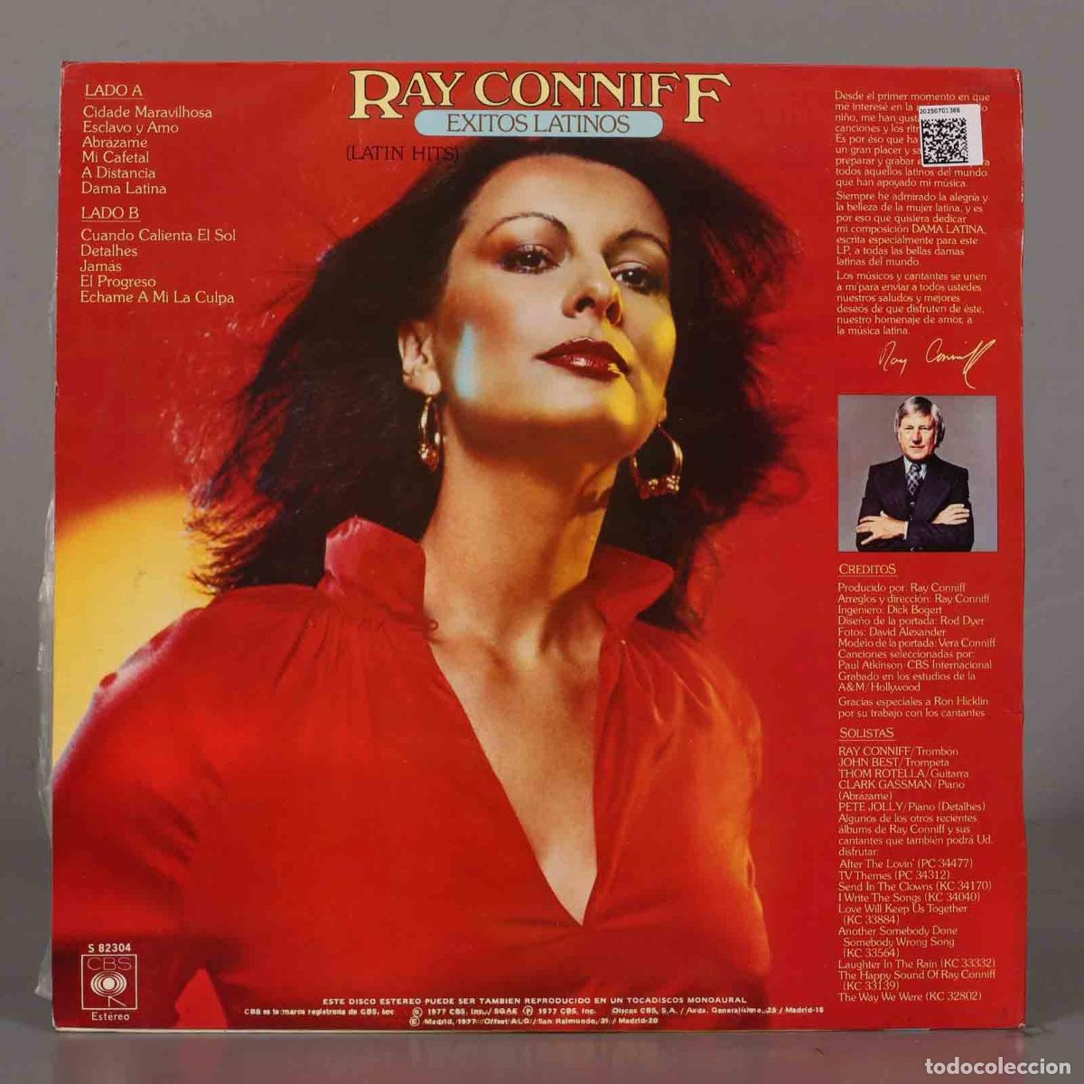 Discos de vinilo: LP. Ray Conniff &ndash; Exitos Latinos - Foto 2