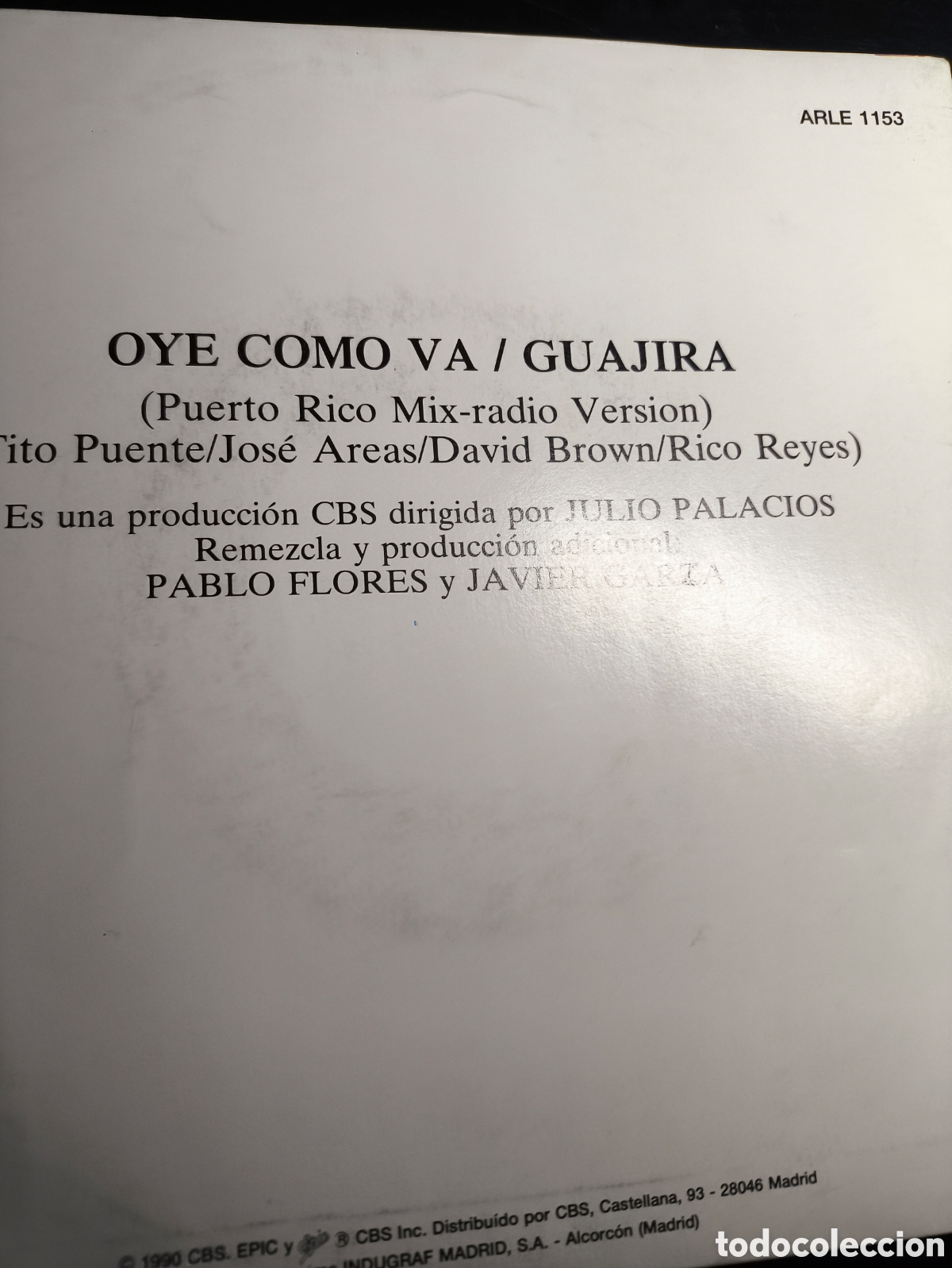 Discos de vinilo: Az&uacute;car moreno.A.n.15.oye comova - Foto 2
