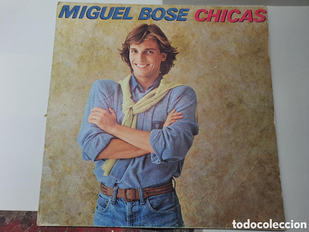 Discos de vinilo: MIGUEL BOSE, CHICAS, Disco Vinilo LP, CBS - Foto 1
