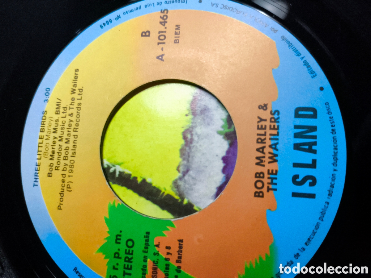 Discos de vinilo: Bob Marley.B.n.15no importa que m&aacute;s da - Foto 4