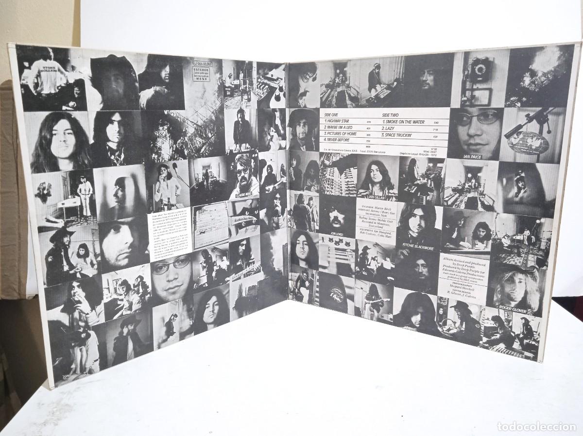 Discos de vinilo: Deep Purple - Machine Head - LP - Gatefold - 1972 - Ed. Espa&ntilde;ola - Foto 3