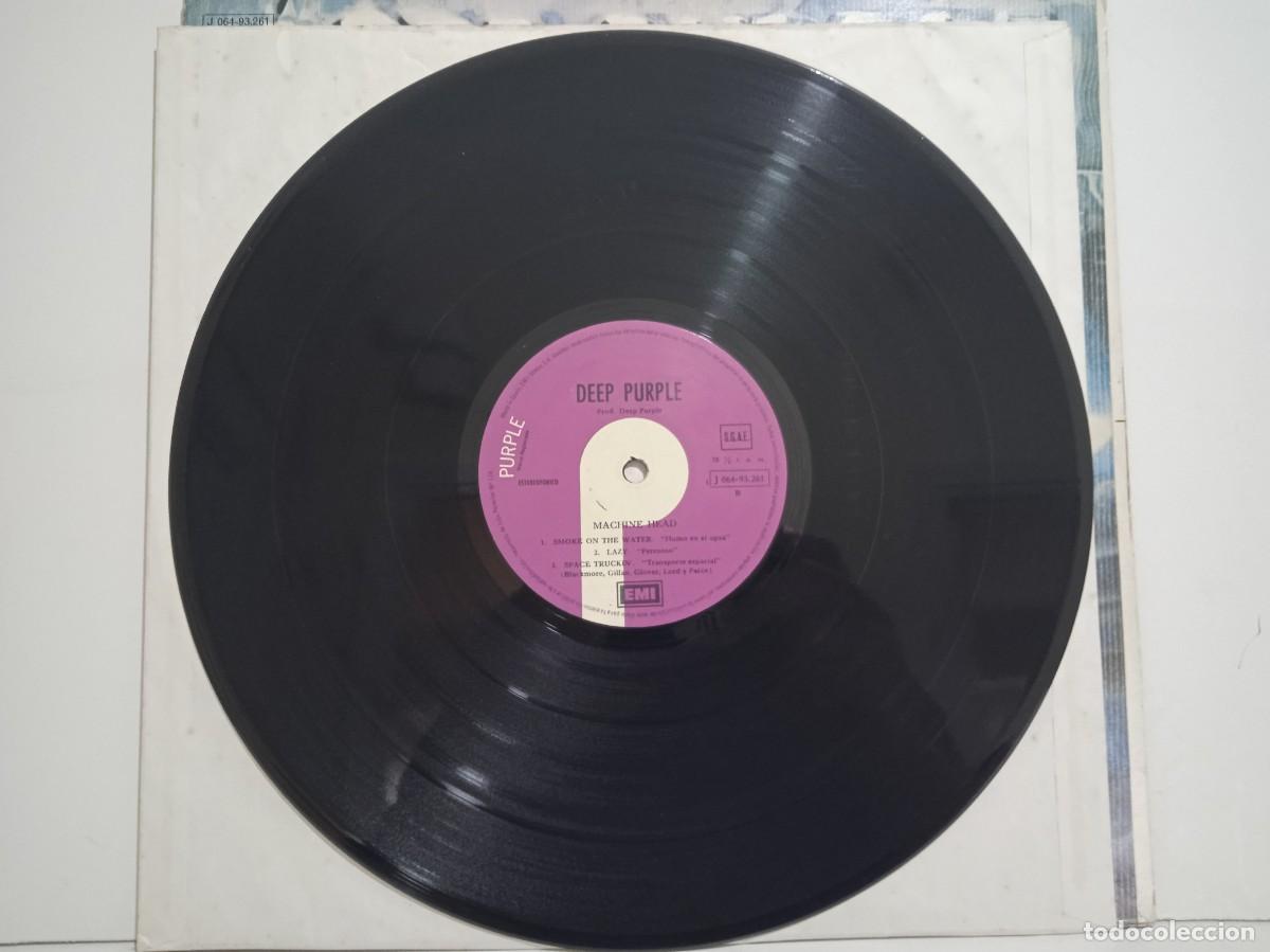 Discos de vinilo: Deep Purple - Machine Head - LP - Gatefold - 1972 - Ed. Espa&ntilde;ola - Foto 6