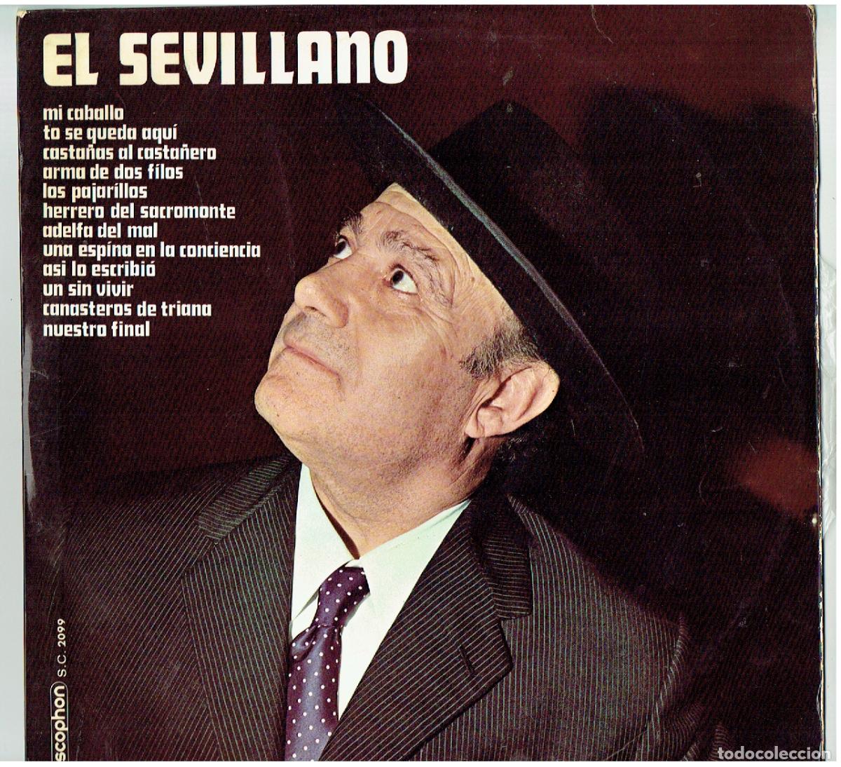 Discos de vinilo: LP. EL SEVILLANO. EN EL COLMAO GITANO. (B/56) - Foto 1