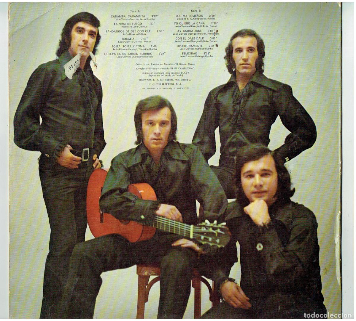 Discos de vinilo: LP. LOS MARISME&Ntilde;OS. SONIDO ANDALUZ. (B/56) - Foto 2