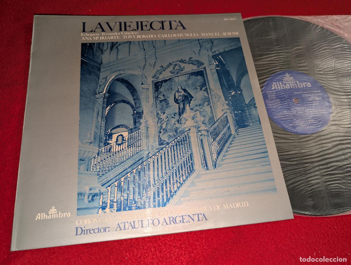 Discos de vinilo: MADRID dir Ataulfo Argenta VIEJECITA Iriarte+Rosado+Ausensi+Munguia++Caballero LP 1972 Alhambra