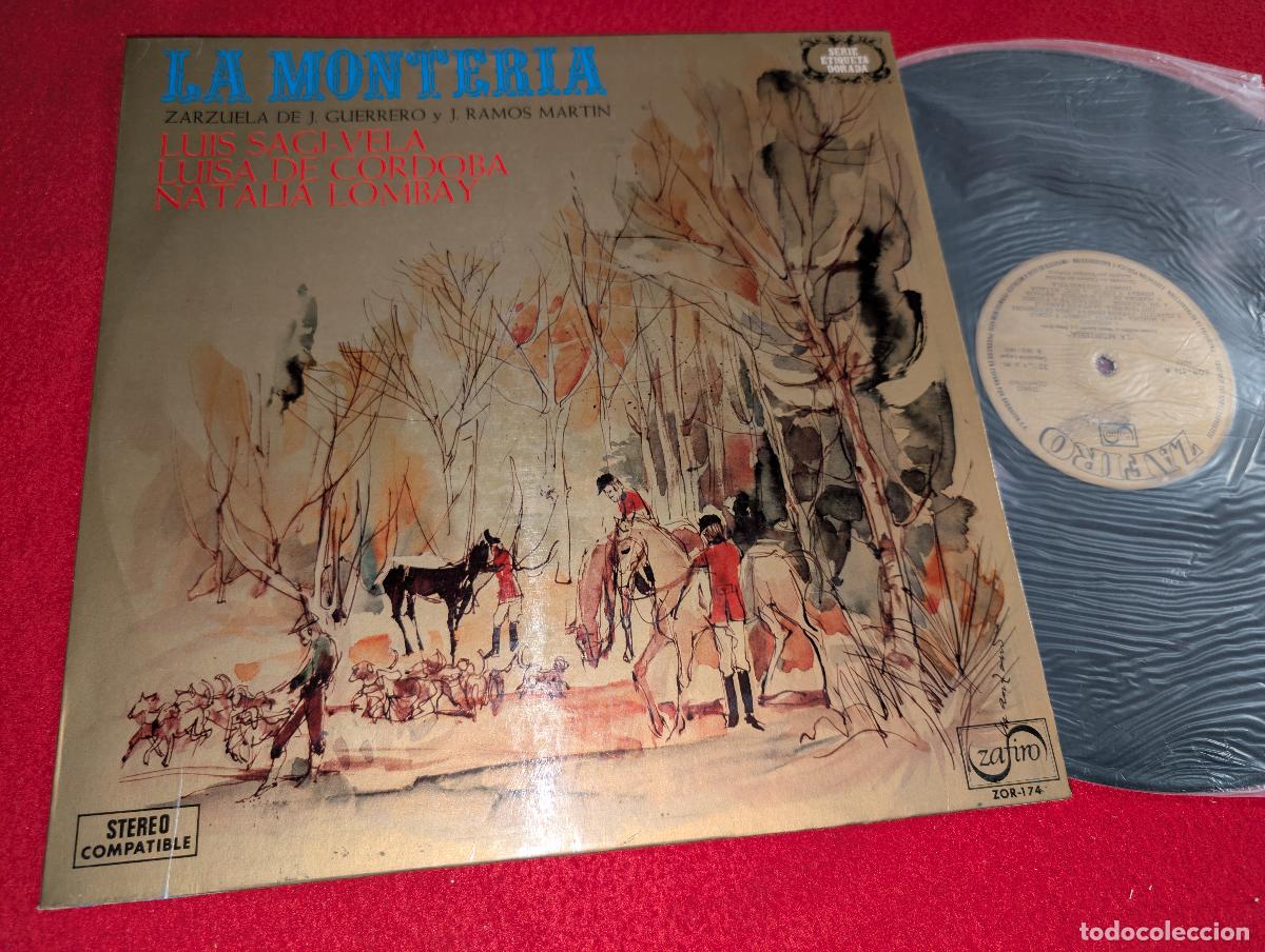 Discos de vinil: MADRID dir Navarro MONTERIA Sagi-Vela+Luisa Cordoba+Lombay++ LP 1973 Zafiro