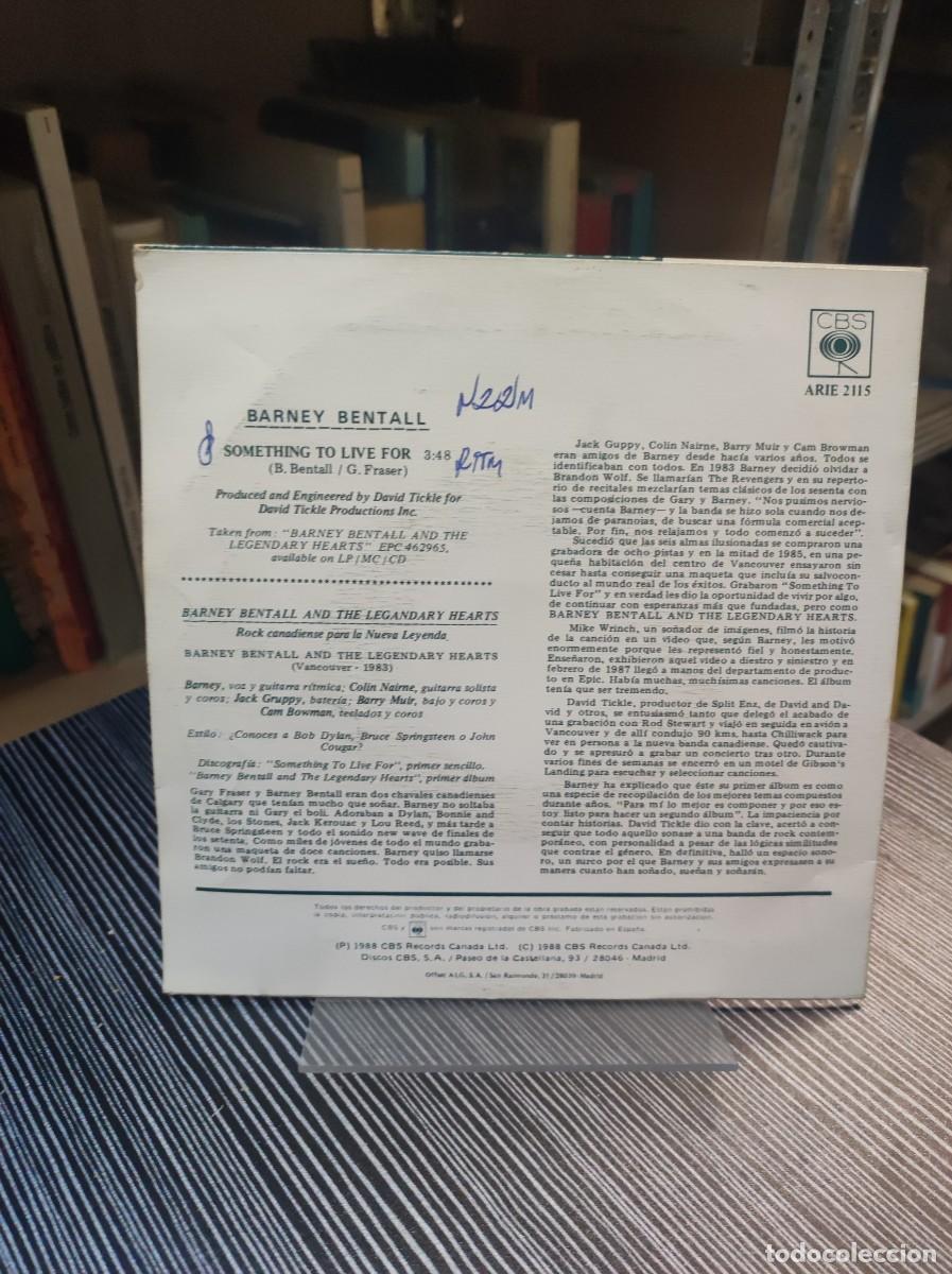 Discos de vinilo: Barney Bentall &ndash; Something to Live For - Foto 2