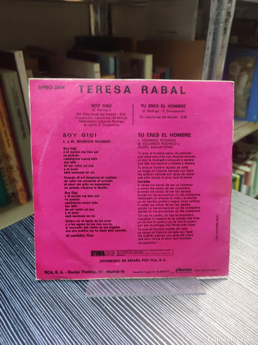 Discos de vinilo: Teresa Rabal &ndash; Soy Gigi - Foto 2