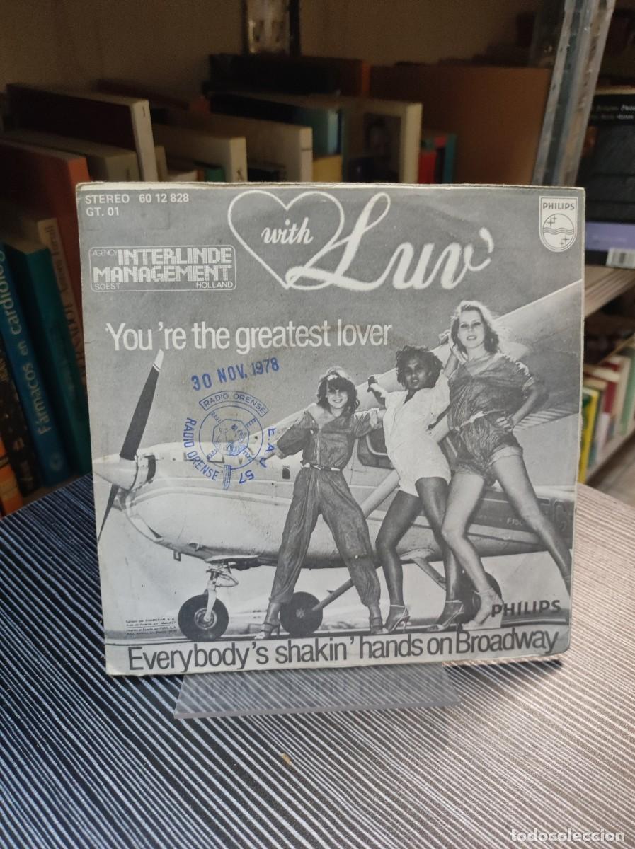 Discos de vinilo: WITH LUV YOURE THE GREATEST LOVER - Foto 2