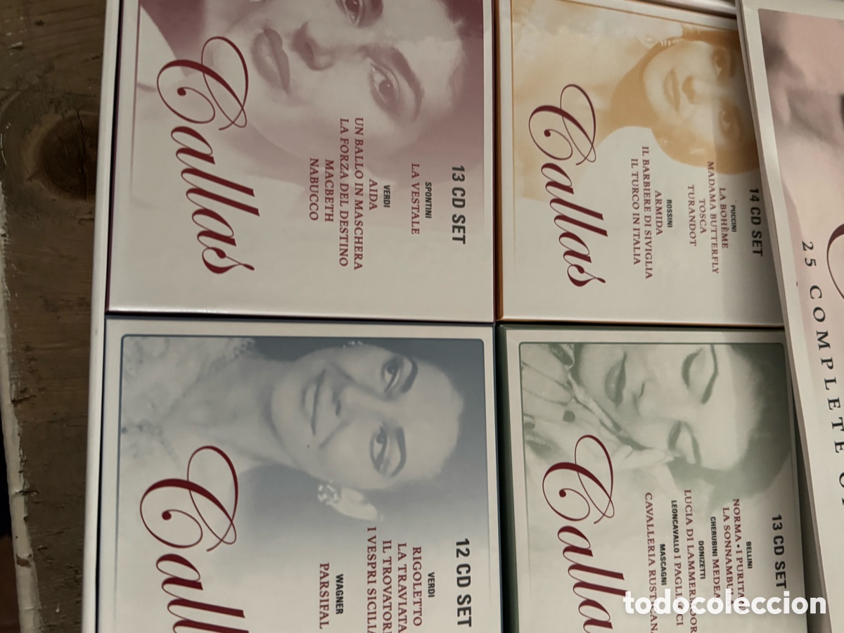 Discos de vinilo: &Aacute;lbum de CD Mar&iacute;a Callas - Foto 3