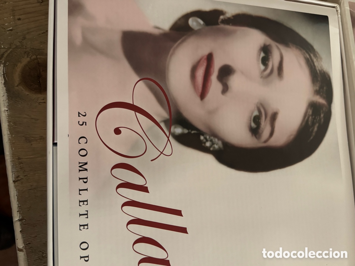 Discos de vinilo: &Aacute;lbum de CD Mar&iacute;a Callas - Foto 1