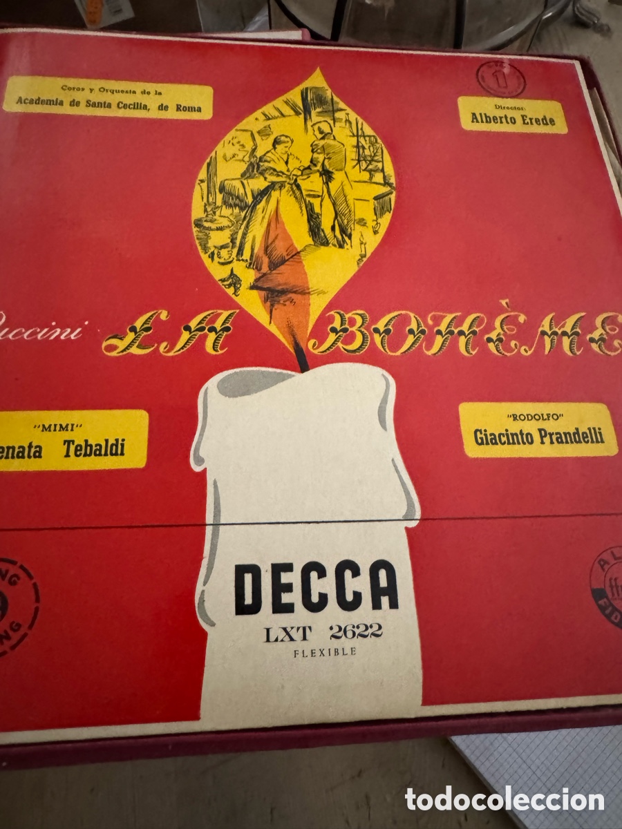 Discos de vinilo: &Aacute;lbum La Boheme de Puccini - Foto 2