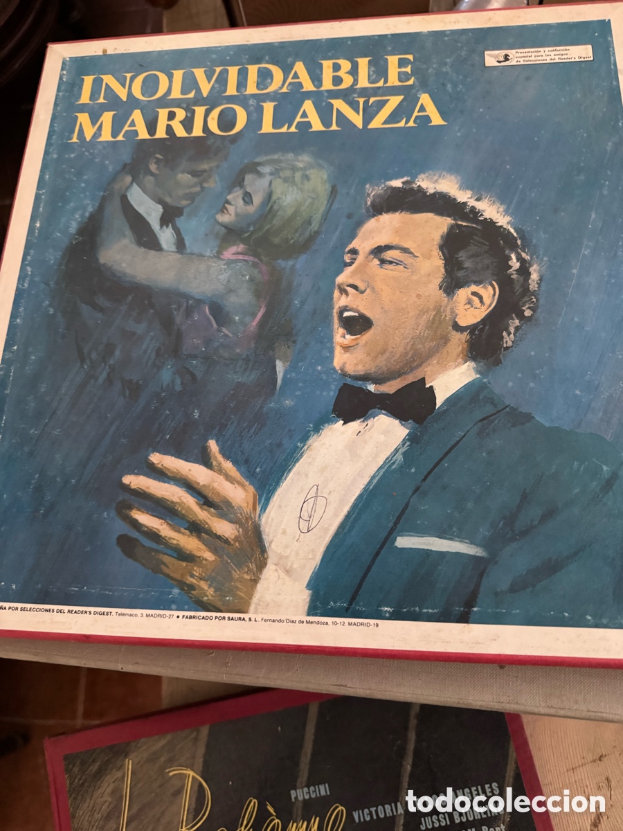 Discos de vinilo: &Aacute;lbum Inolvidable Mario Lanza - Foto 1