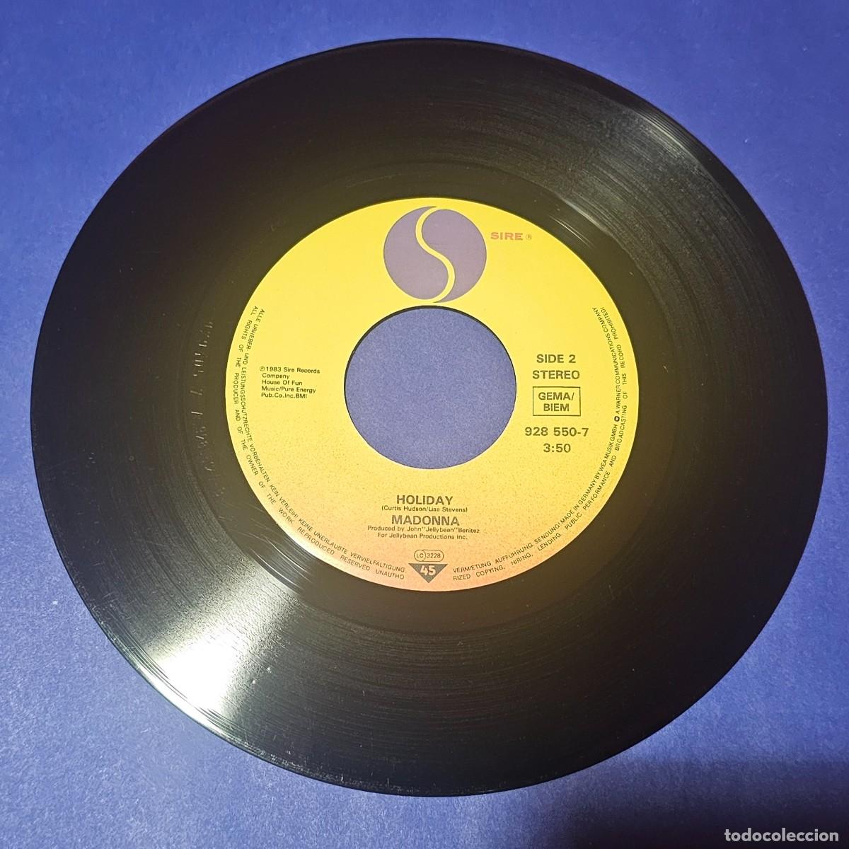 Discos de vinilo: Vinilo 7&rdquo; Madonna - &rdquo;True Blue (Remix/Edit)&rdquo; - Foto 4