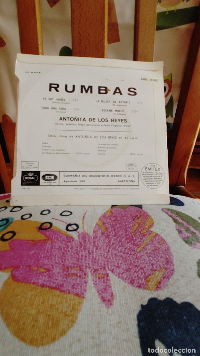 Discos de vinilo: ANTO&Ntilde;ITA DE LOS REYES-EP RUMBAS - Foto 2
