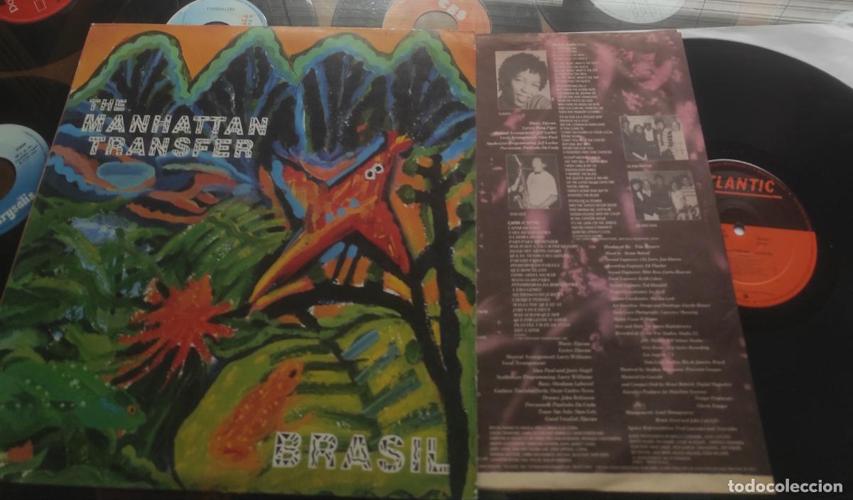 Discos de vinilo: LP THE MANHATTAN TRANSFER BRASIL SPAIN 1987 - Foto 1