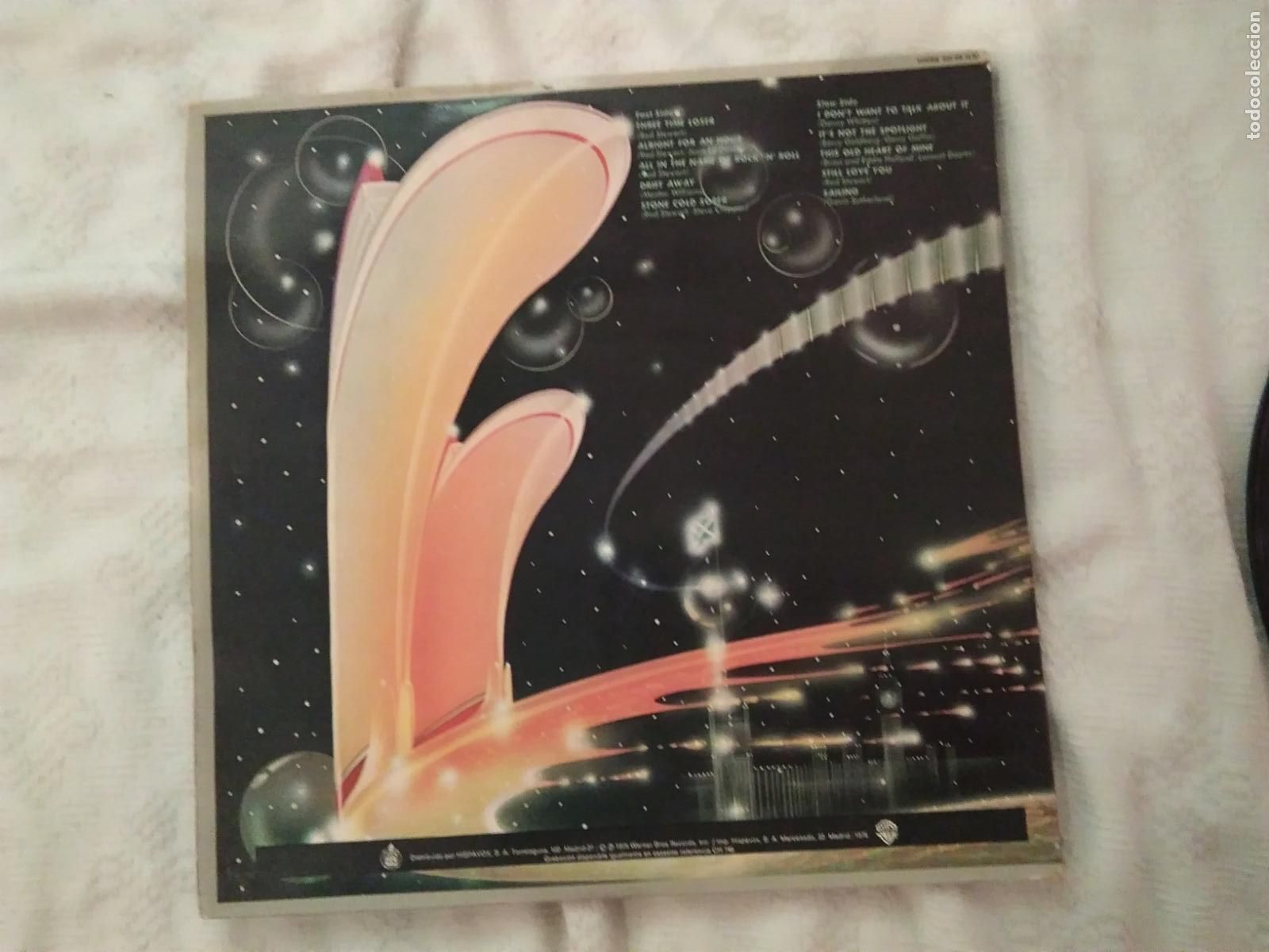 Discos de vinilo: LP ROD STEWART ATL&Aacute;NTIC CROSSING - Foto 5