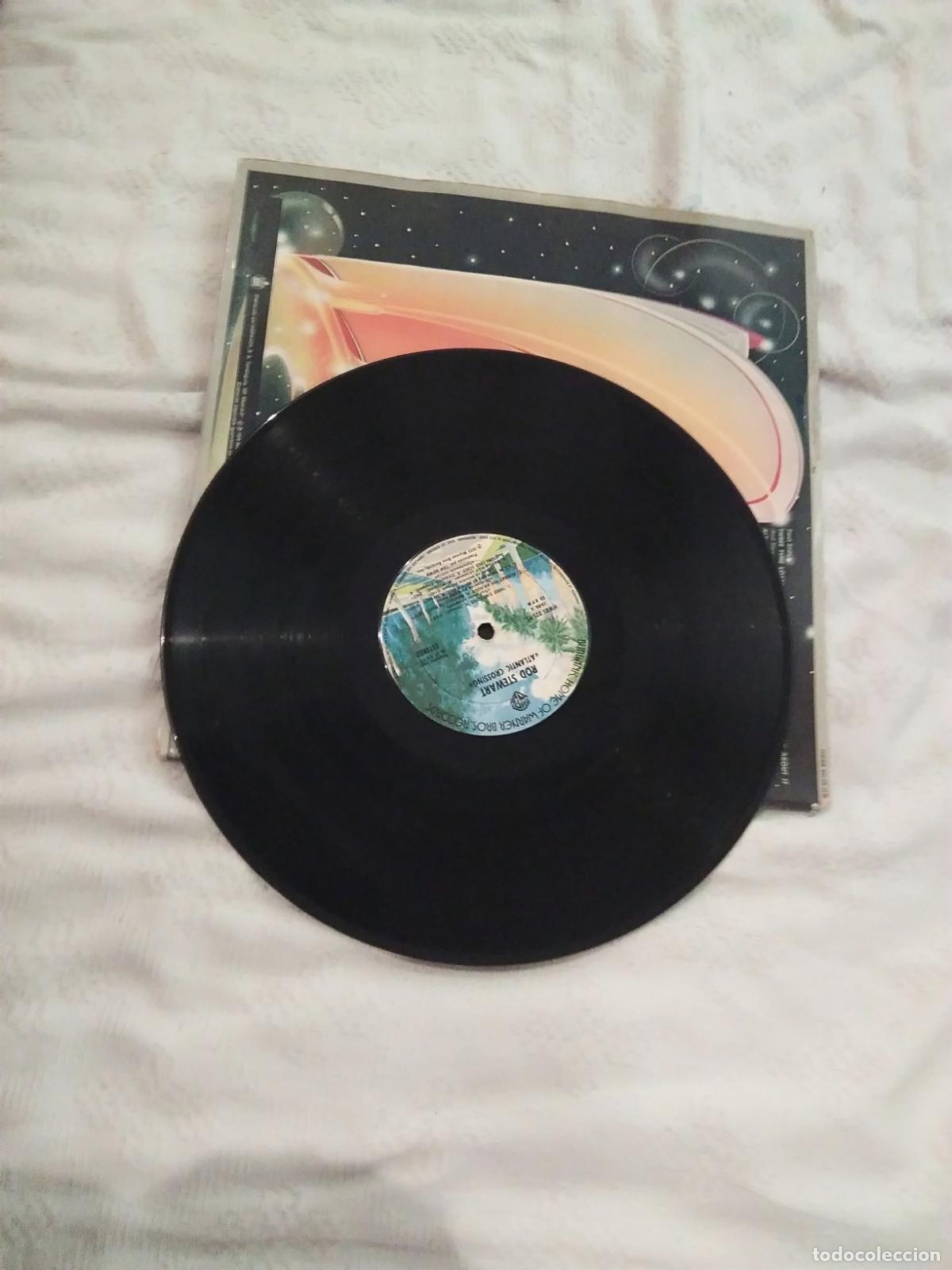 Discos de vinilo: LP ROD STEWART ATL&Aacute;NTIC CROSSING - Foto 6
