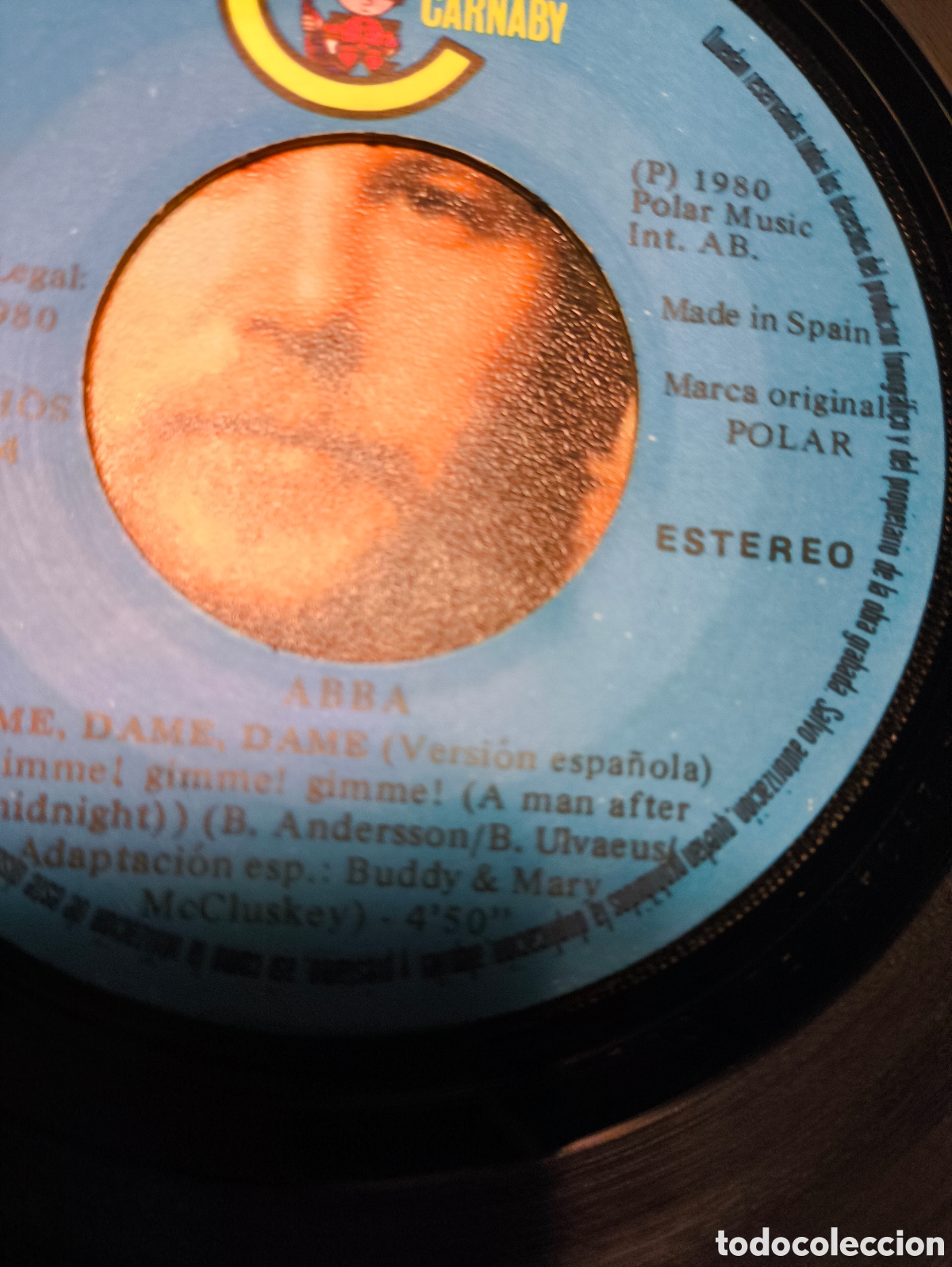 Discos de vinilo: ABBA.damedamedame,A n 374 - Foto 3