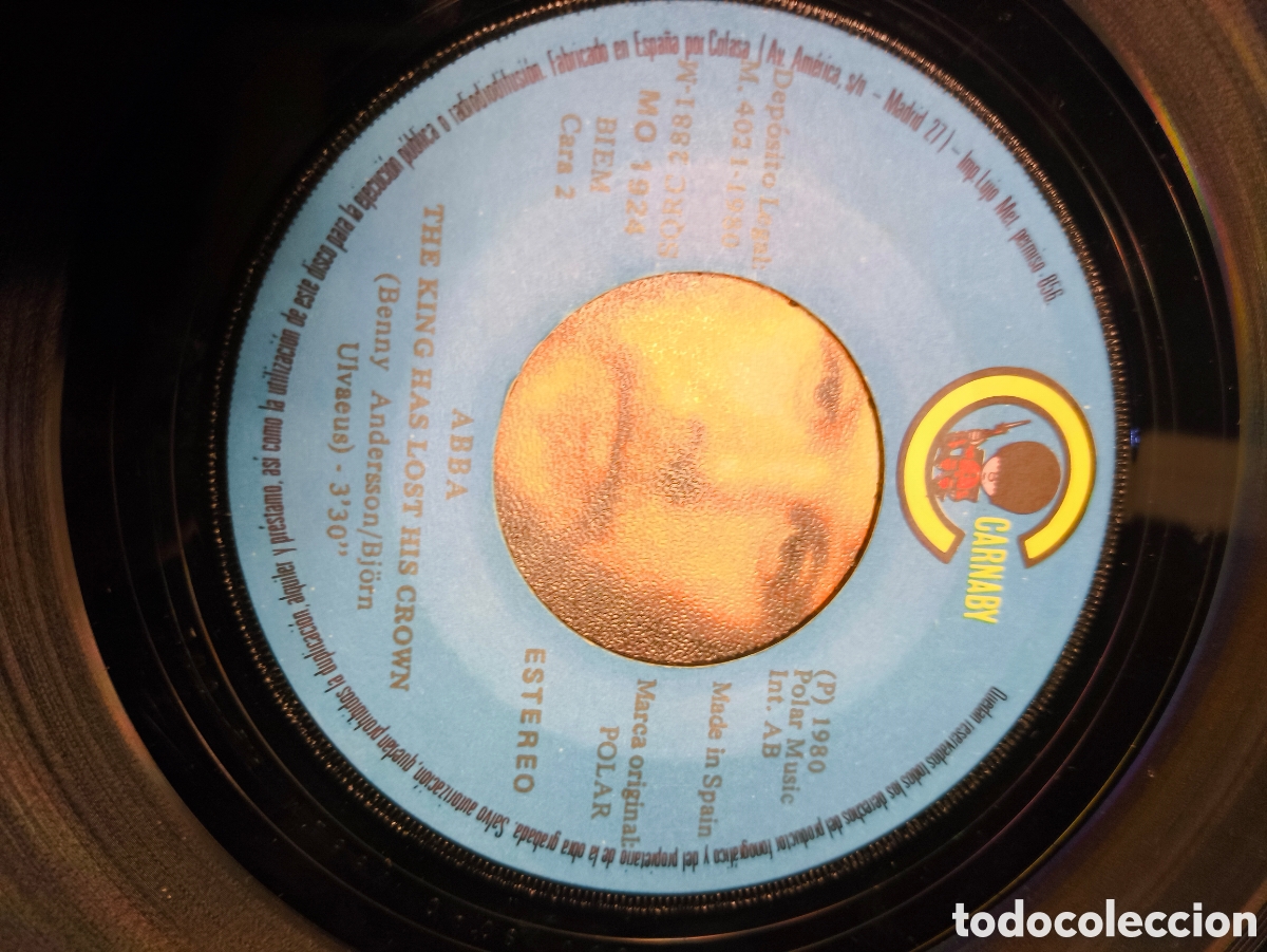 Discos de vinilo: ABBA.damedamedame,A n 374 - Foto 4