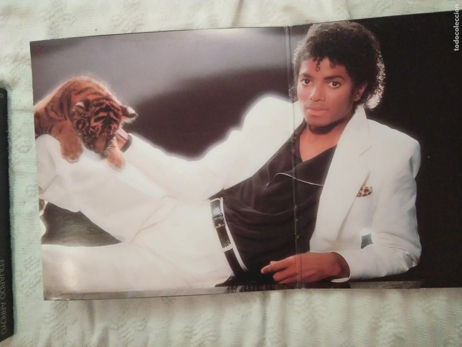 Discos de vinilo: LP MICHAEL JACKSON THRILER 1982 - Foto 1
