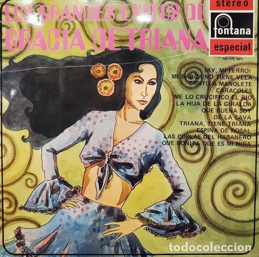 Discos de vinilo: GRACIA DE TRIANA - LOS GRANDES EXITOS - LP - CAJA 4 - Foto 1