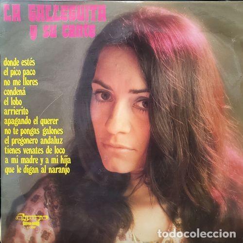 Discos de vinilo: LA GALLEGUITA - DONDE ESTES - LP DE VINILO - C-6 - Foto 1