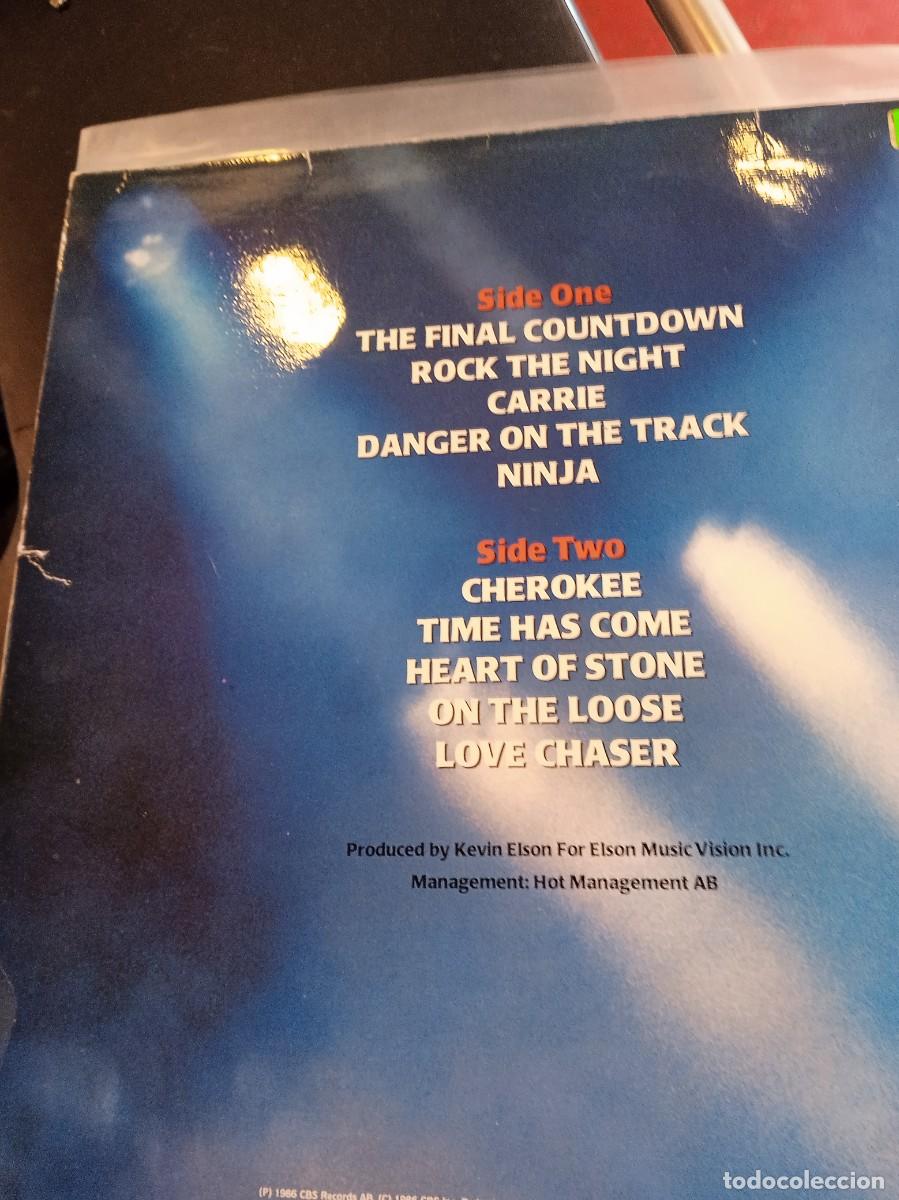 Discos de vinilo: EUROPE- THE FINAL COUNTDOWN. LP - Foto 2