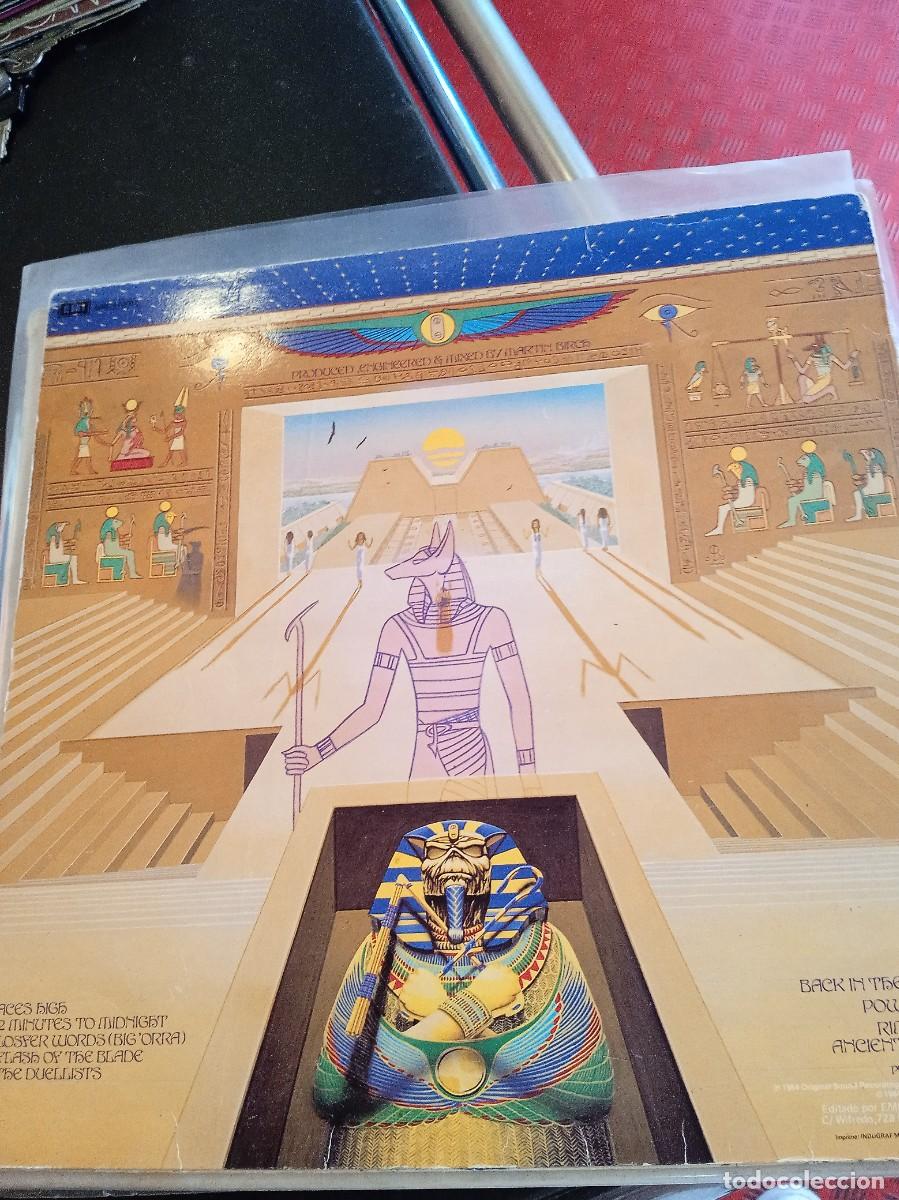 Discos de vinilo: IRON MAIDEN- POWERSLAVE. LP - Foto 2