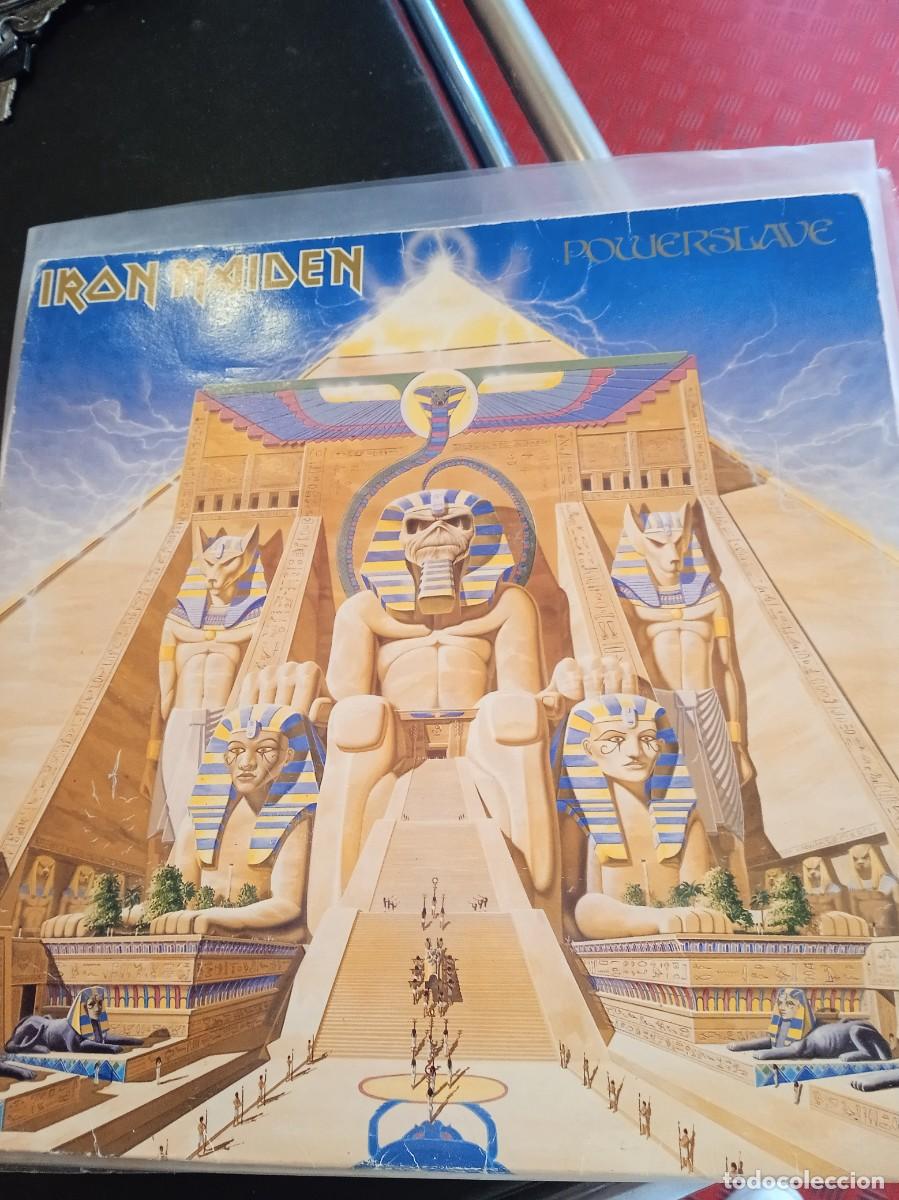 Discos de vinilo: IRON MAIDEN- POWERSLAVE. LP - Foto 1