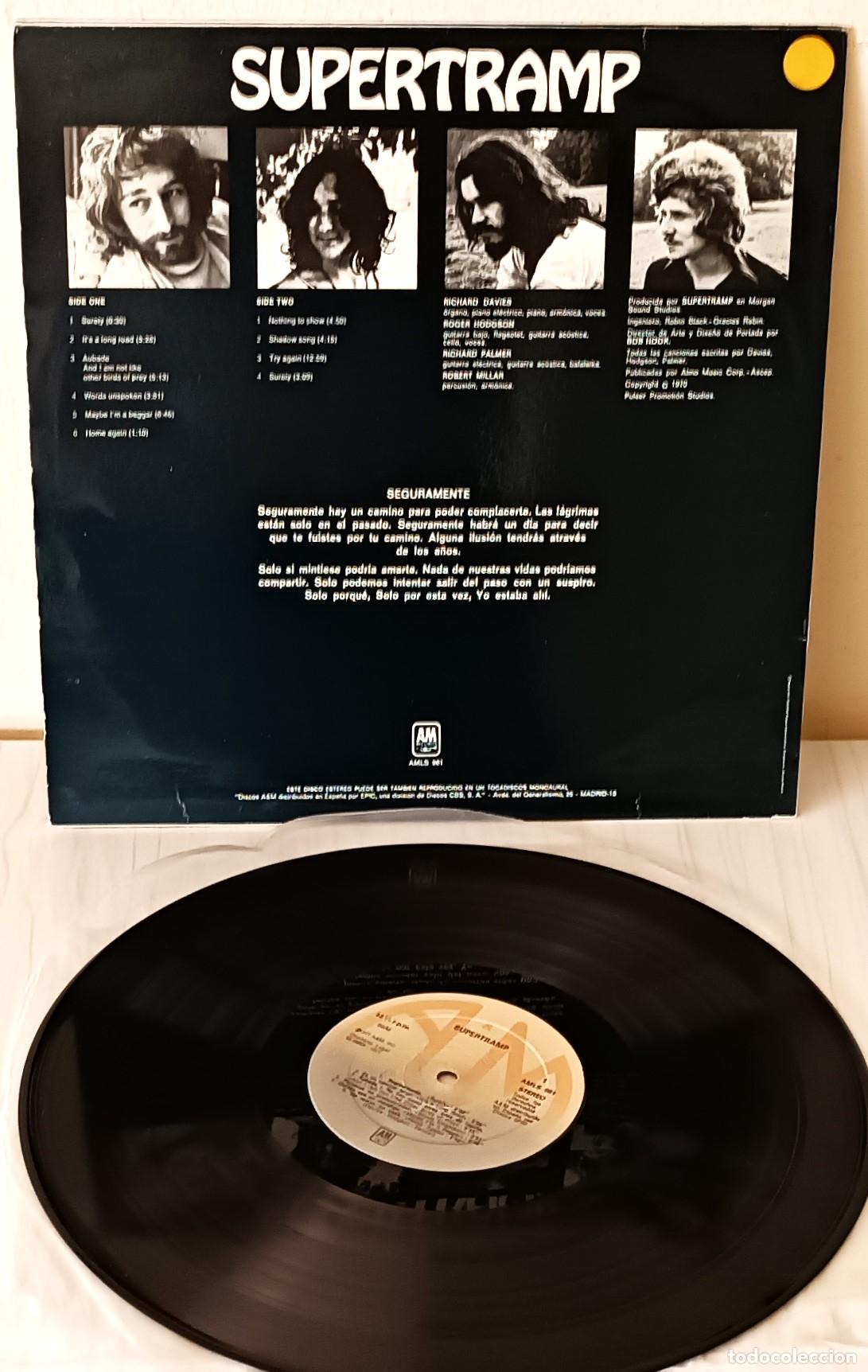 Discos de vinilo: SUPERTRAMP - A & M - 1977 - Foto 2