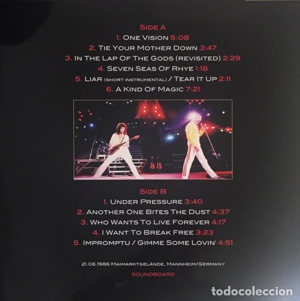 Discos de vinilo: Queen &ndash; Mannheim / Queen &ndash; Maimarktmagic 2 lp - Foto 2