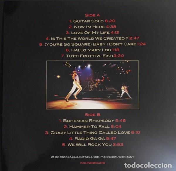 Discos de vinilo: Queen &ndash; Mannheim / Queen &ndash; Maimarktmagic 2 lp - Foto 4