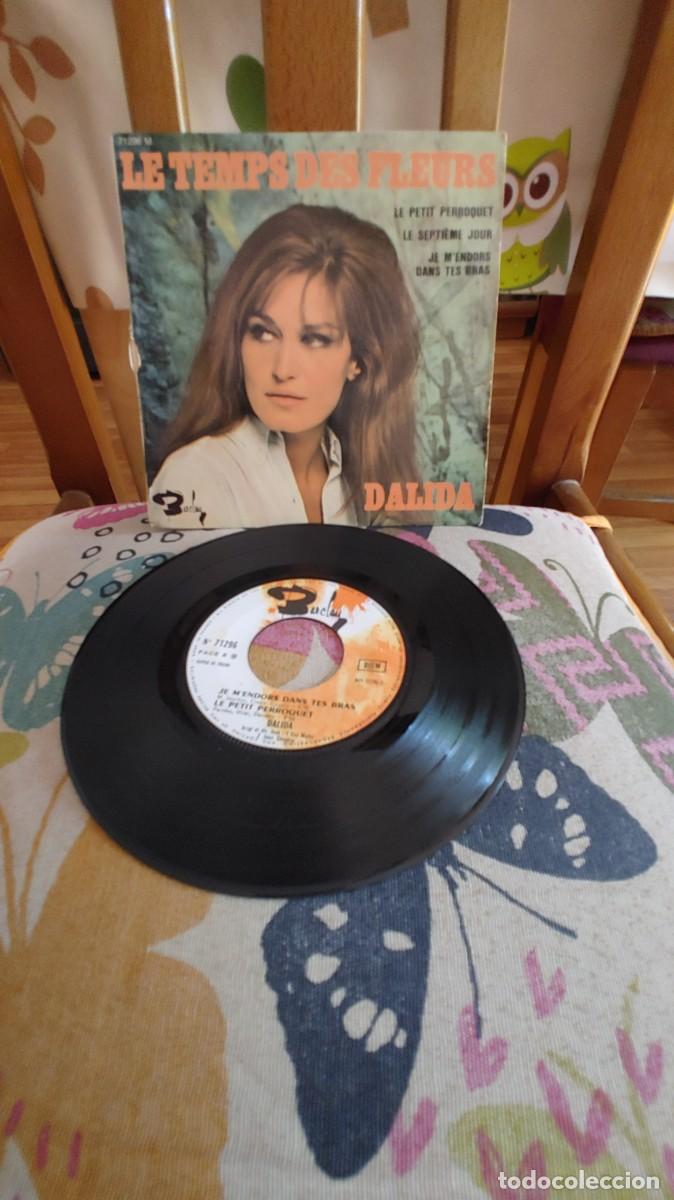 Discos de vinilo: DALIDA-EP LE TEMPS DES FLEURS +3-FRANCES - Foto 1