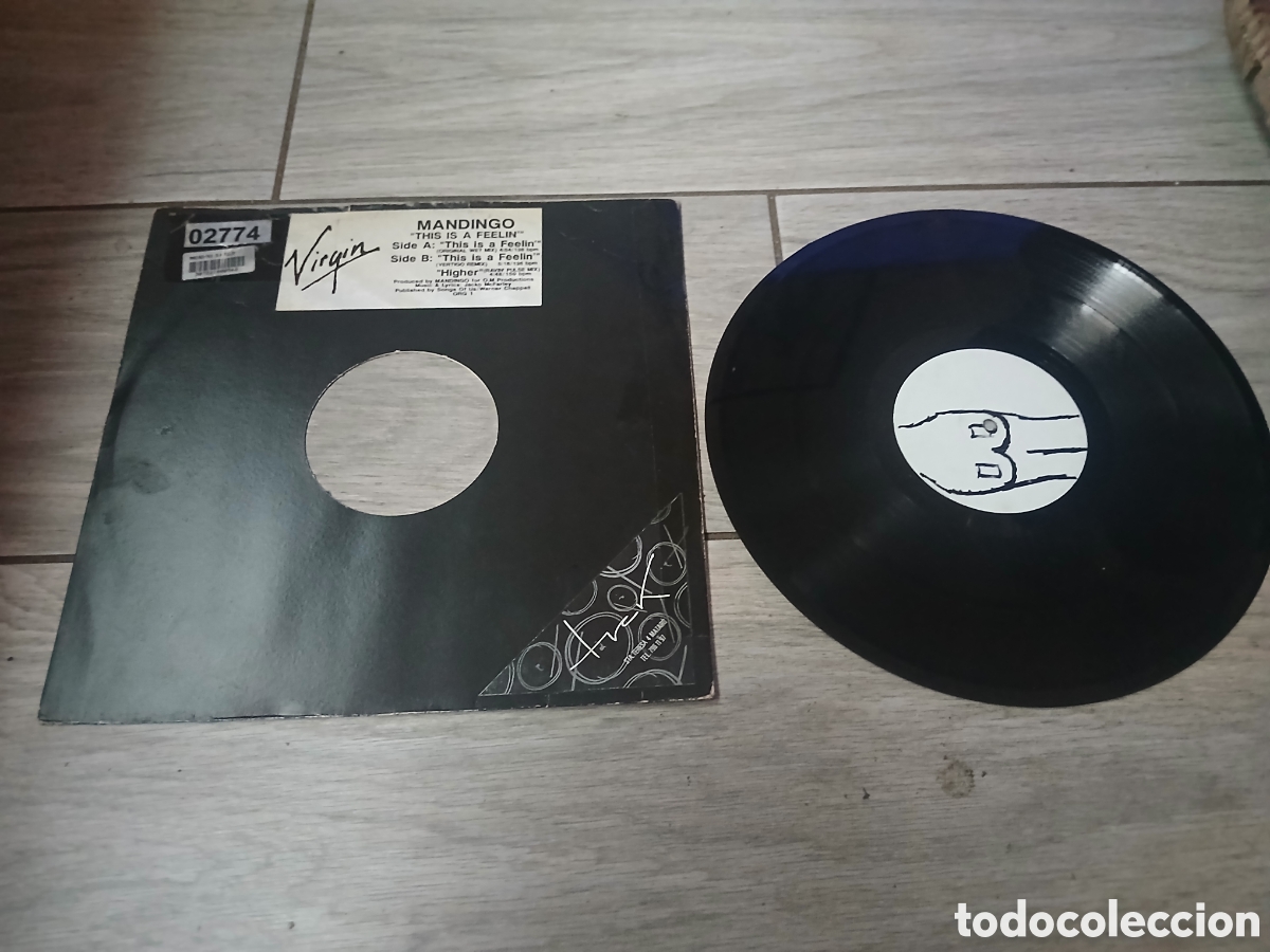 Discos de vinilo: MANDINGO - THIS IS A FEELING - MAXI - GERMANY - VIRGIN - LV - - Foto 1
