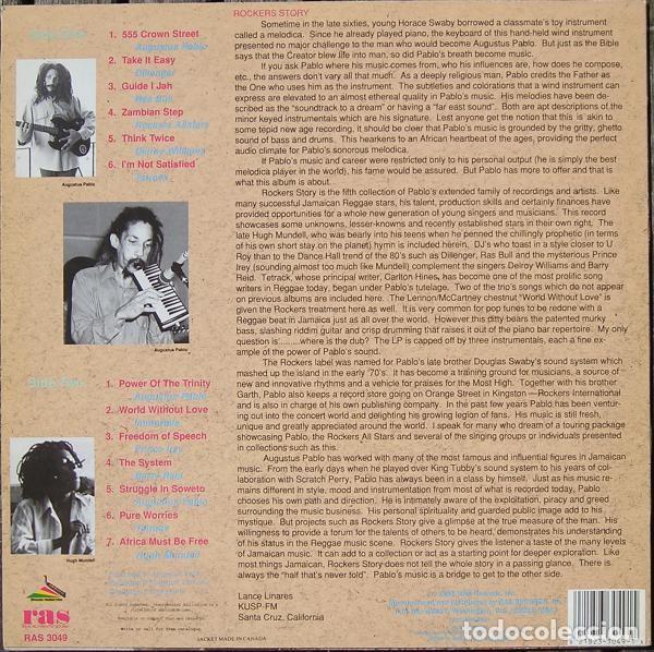 Discos de vinilo: Augustus Pablo &ndash; Rockers Story - Foto 2