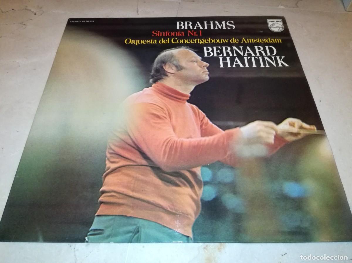 Discos de vinilo: BRAHMS-SINFONIA Nr 1-B. HAITINK-ORIGINAL ESPA&Ntilde;OL 1973-EN EXCELENTE ESTADO