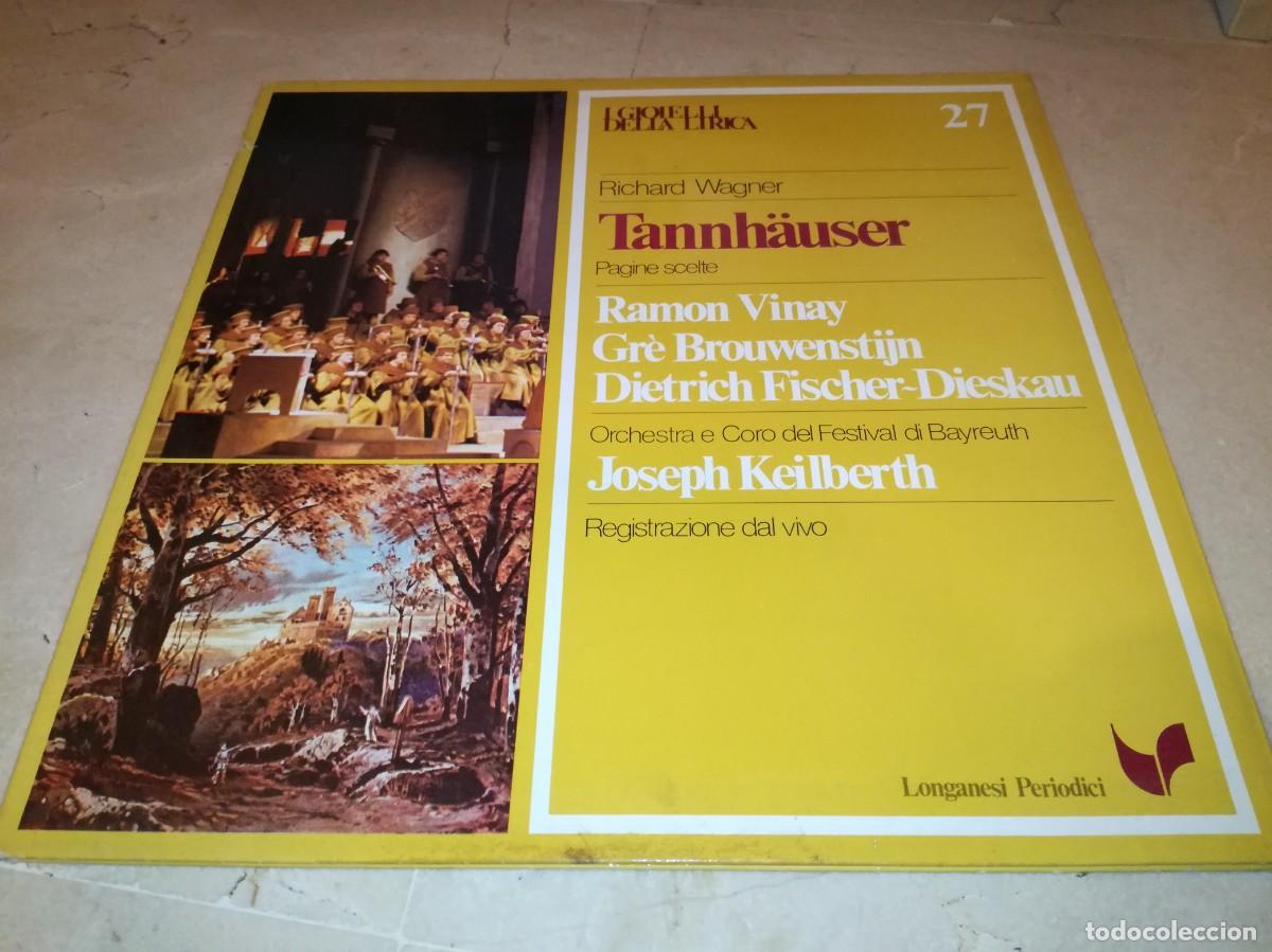 Discos de vinilo: RICHARD WAGNER-TANNHAUSER-GATEFOLD