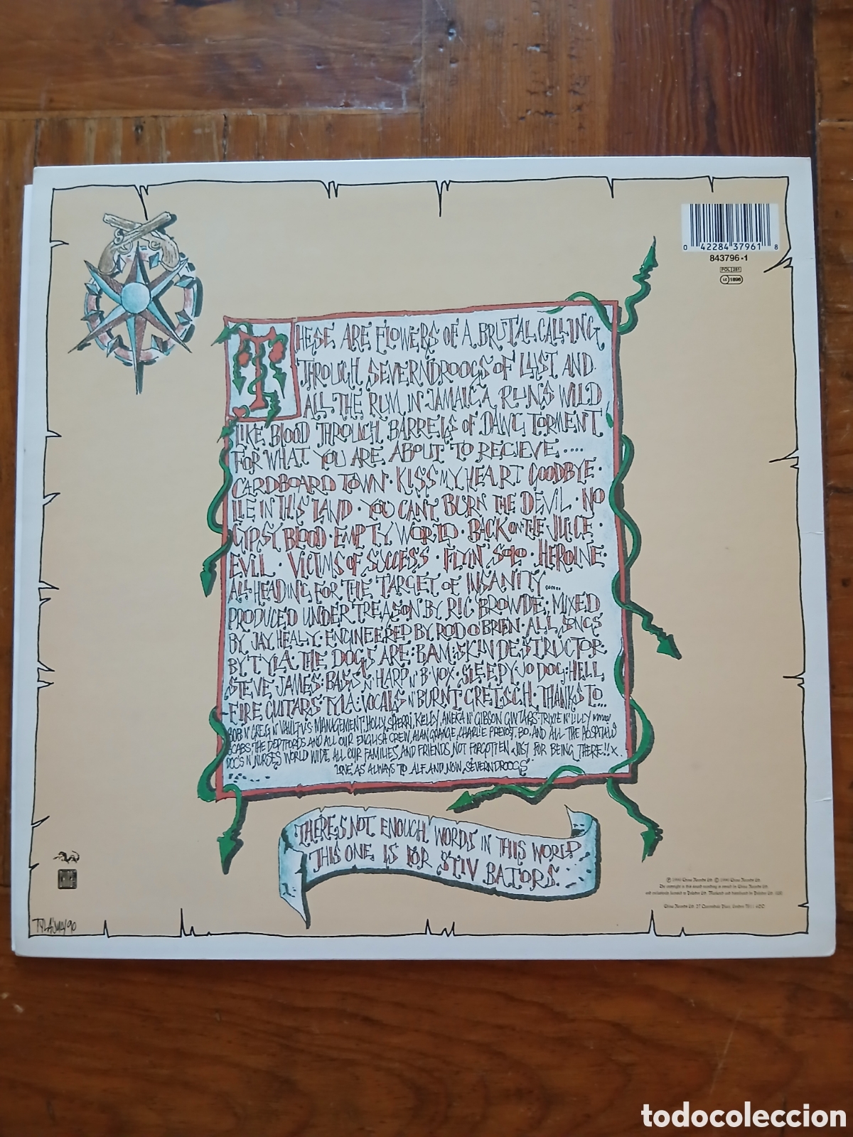 Discos de vinilo: The dogs damour - straight - Foto 2