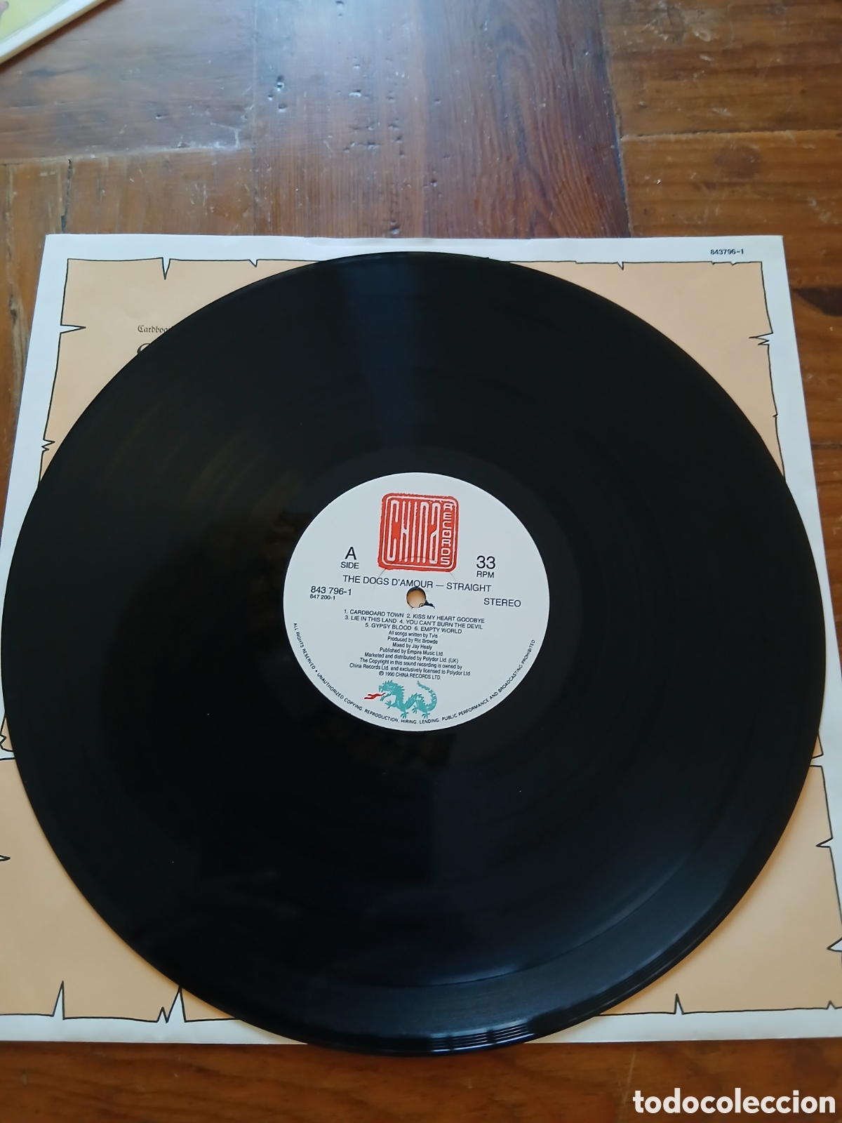 Discos de vinilo: The dogs damour - straight - Foto 3