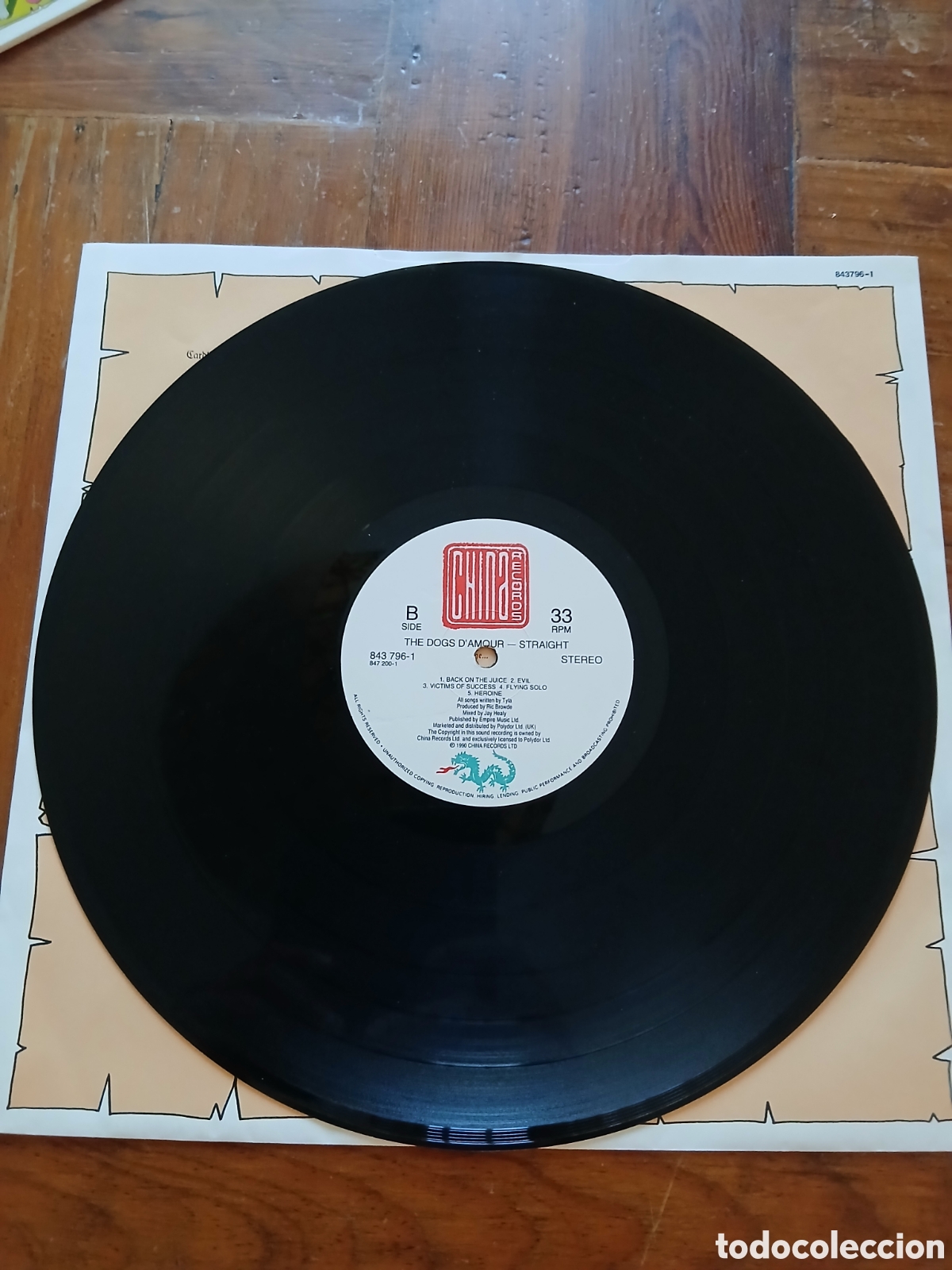 Discos de vinilo: The dogs damour - straight - Foto 4