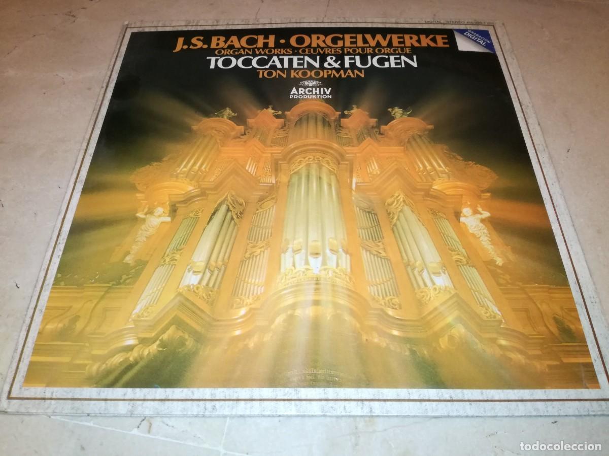 Discos de vinil: J.S. BACH-ORGELWERKE-TOCCATEN & FUGEN-GATEFOLD