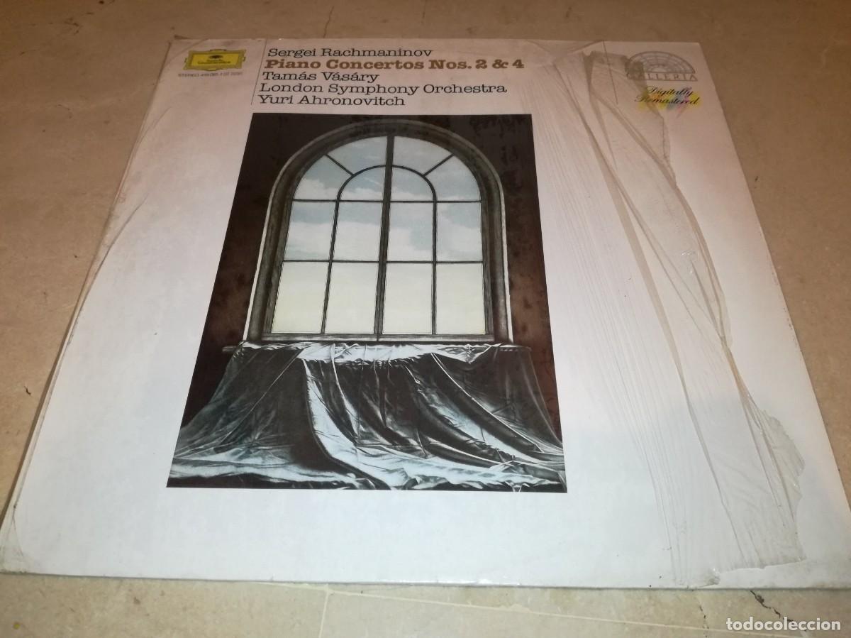 Discos de vinil: SERGEI RACHMANINOV-PIANO CONCERTOS N&ordm; 2 & 4