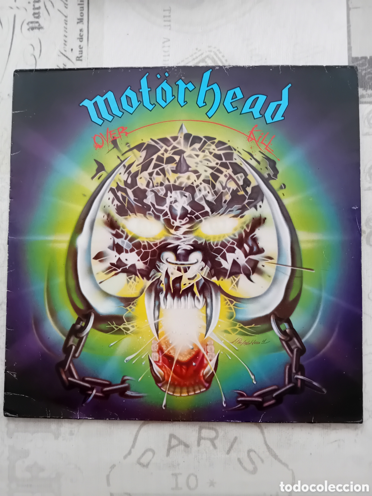 Discos de vinilo: MOTORHEAD. OVERKILL. 1983 - Foto 1