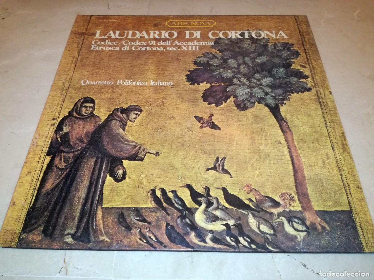 Discos de vinil: Quartetto Polifonico Italiano &ndash; Laudario Di Cortona - Codice/Codex 91 - Gatefold