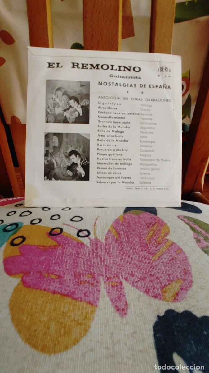 Discos de vinilo: EL REMOLINO-EP AIRES MOROS +3 - Foto 2