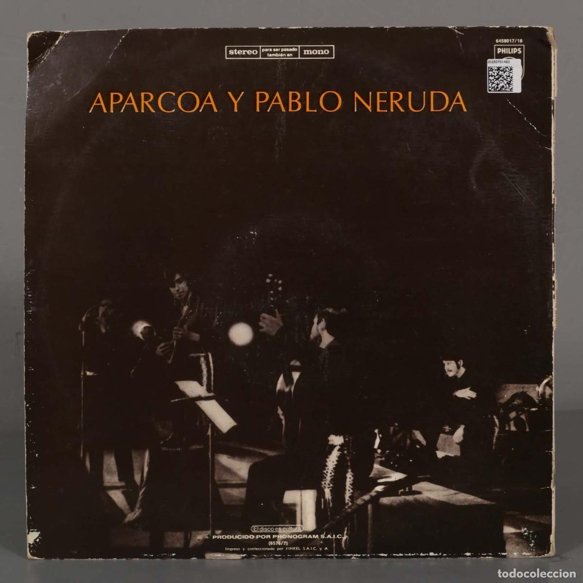 Discos de vinilo: LP. Aparcoa y Pablo Neruda &ndash; Canto General - Foto 2