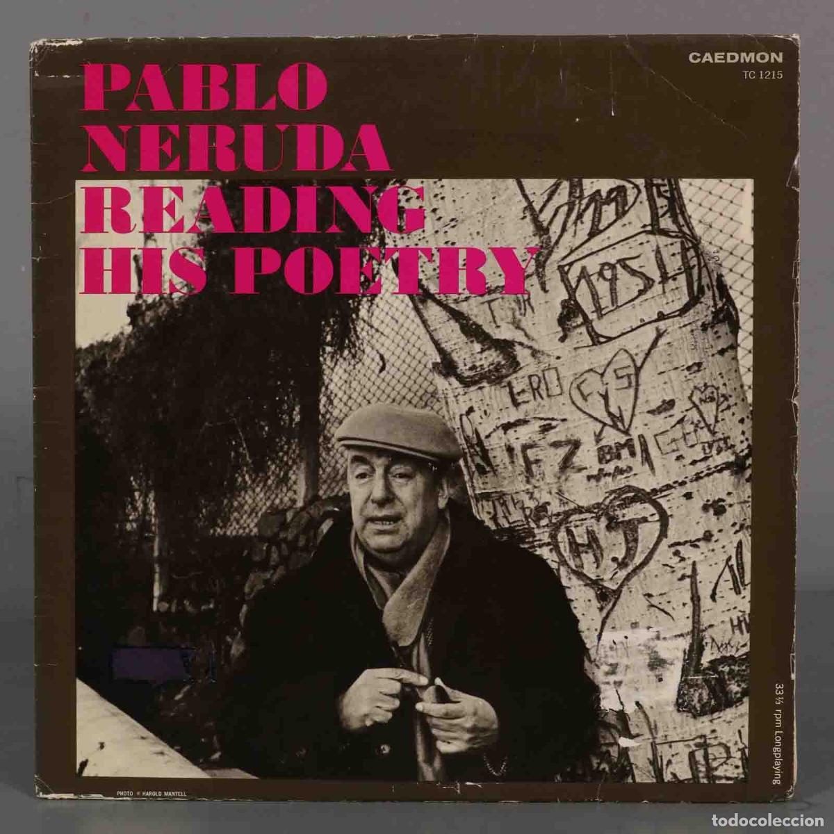 Discos de vinilo: LP. Pablo Neruda &ndash; Pablo Neruda Reading His Poetry - Foto 1
