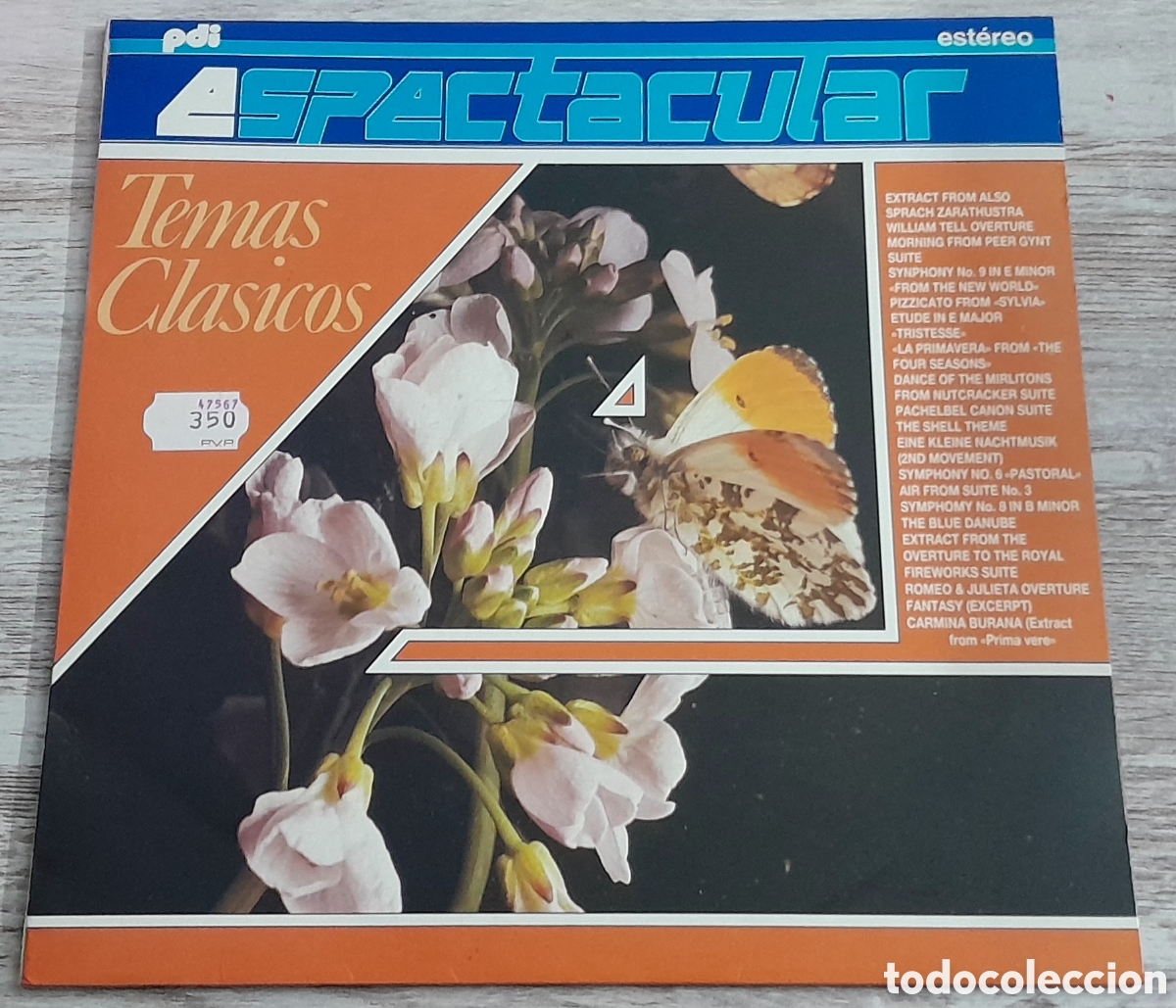 Discos de vinilo: TEMAS CLASICOS - ESPECTACULAR - PDI 1988 - Foto 1