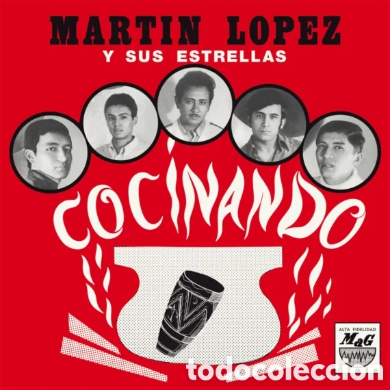 Discos de vinilo: Vinilo LP Salsa Cocinando - Foto 1